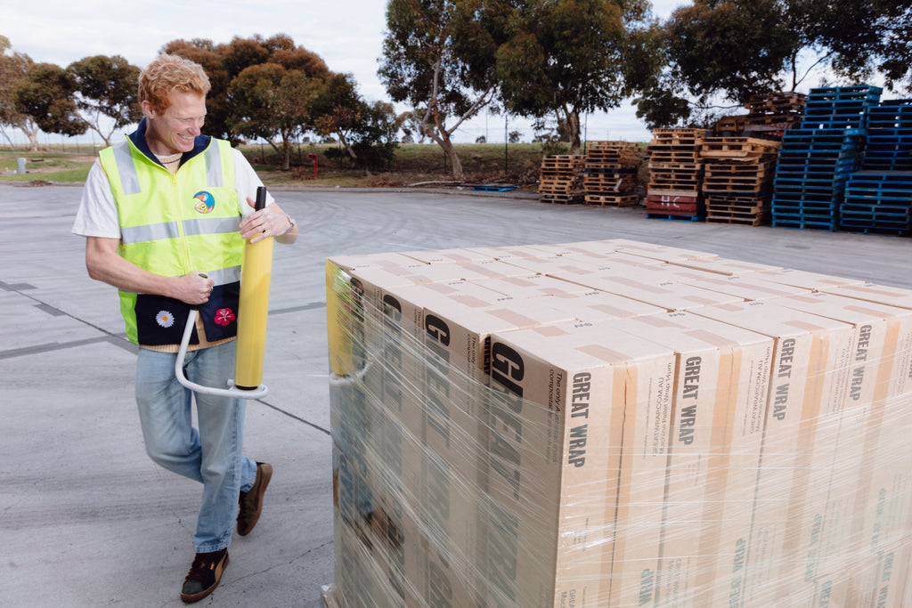 Compostable Hand Pallet Wrap